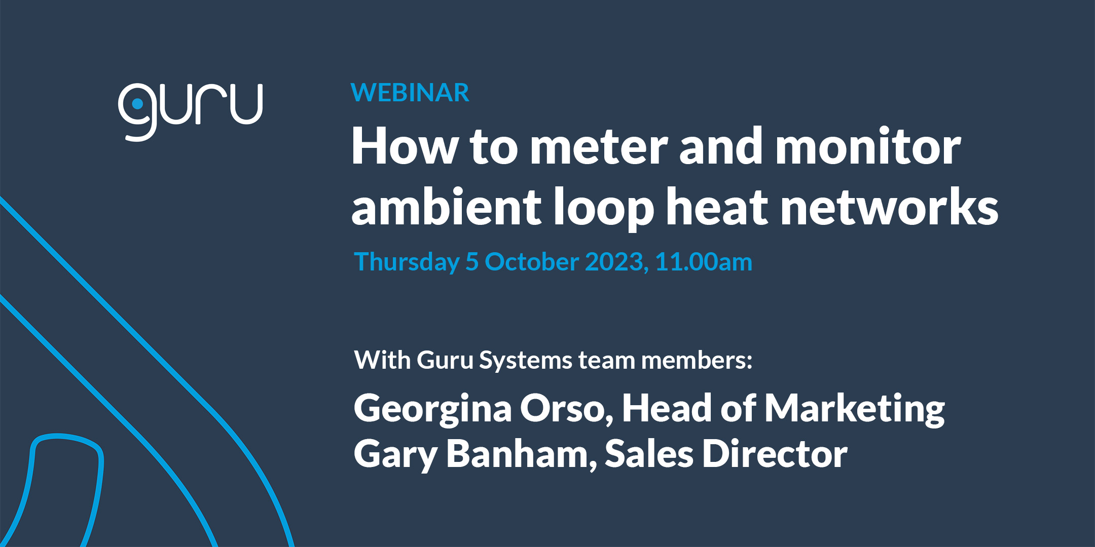 Webinar: How to meter and monitor ambient loop heat networks